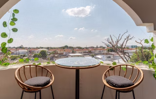 mountain view from a beautiful room