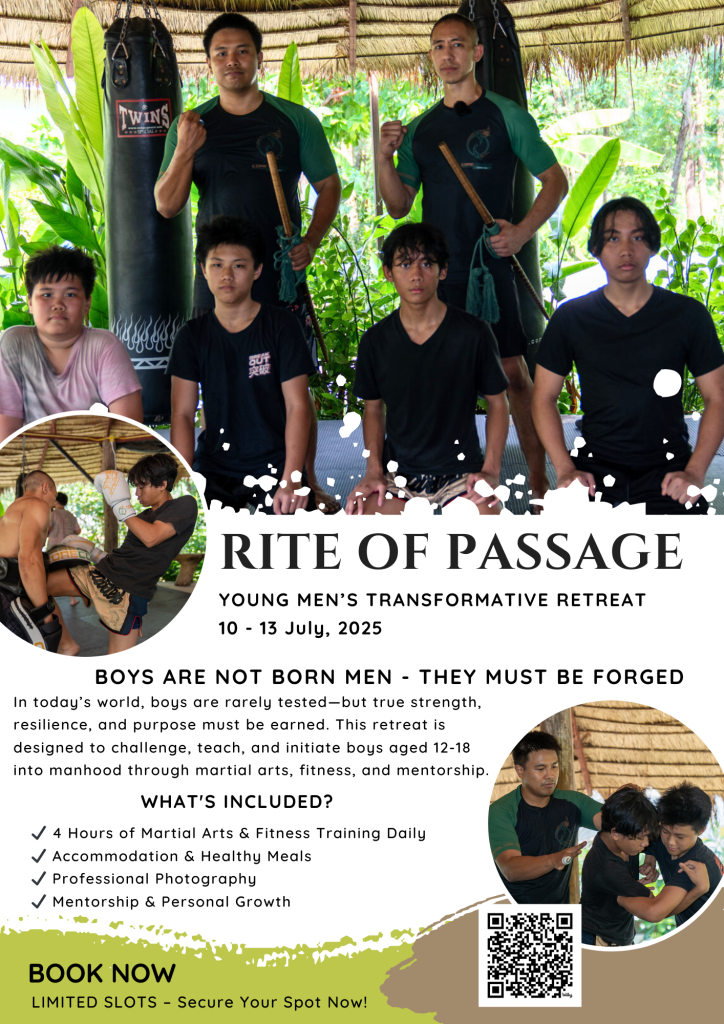 Rite of passage bootcamp for boys